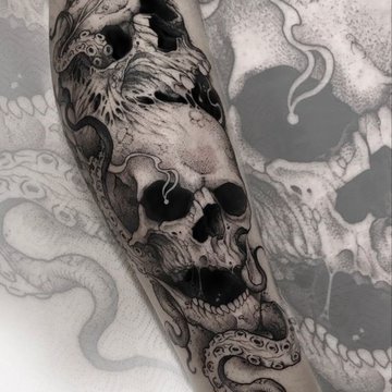 Skull tattoo