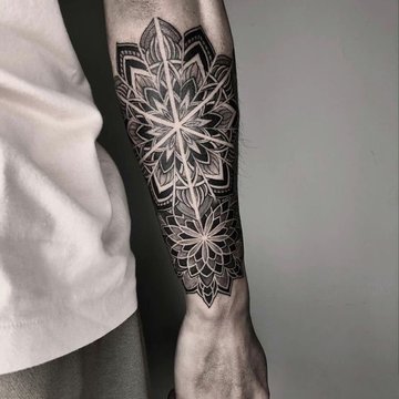 Mandalas tetovējums