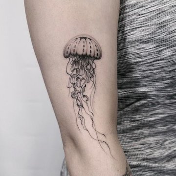 Jellyfish tattoo