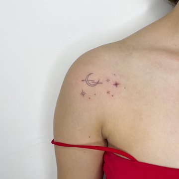 Minimalism in body art
