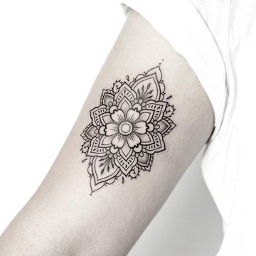 Mandalas tetovējums
