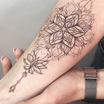 Mandalas tetovējums
