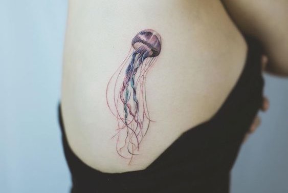 Jellyfish tattoo