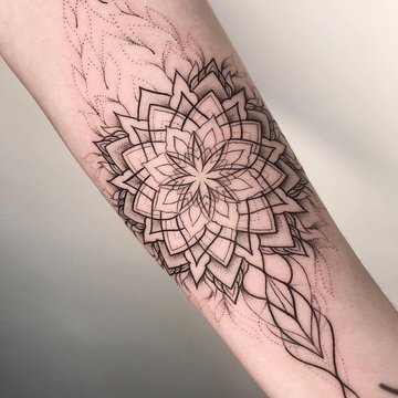 Mandalas tetovējums