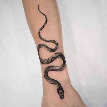Snake tattoo