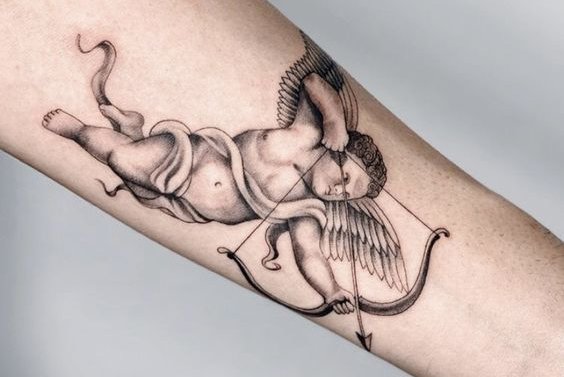 Angel tattoo