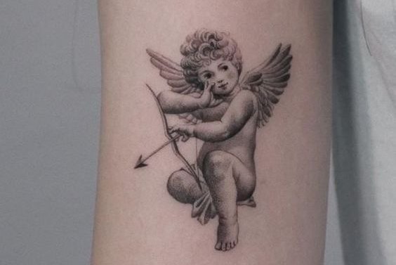 Angel tattoo