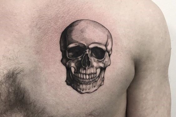 Skull tattoo
