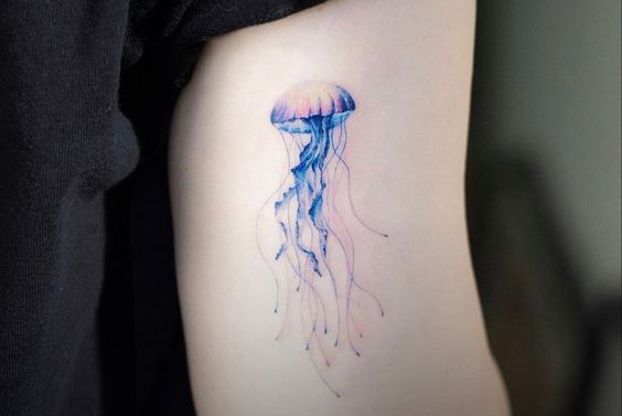 Jellyfish tattoo