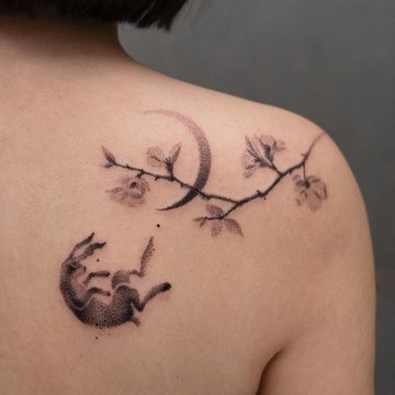 Handpoke tetovēšanas