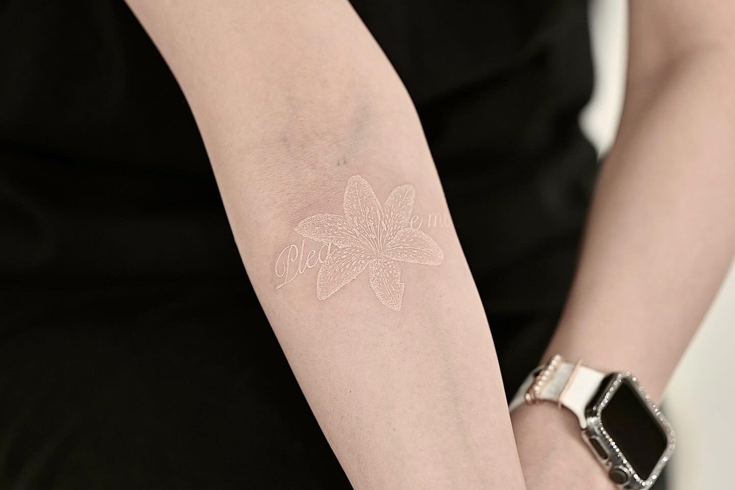 white tattoo