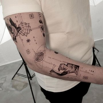 Fineline tattoos