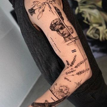 Fineline tattoos