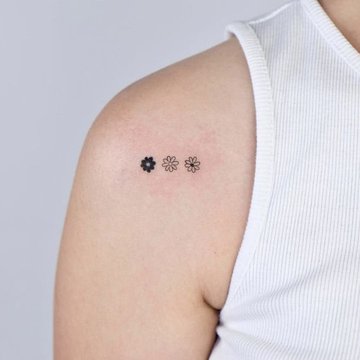Minimalism in body art