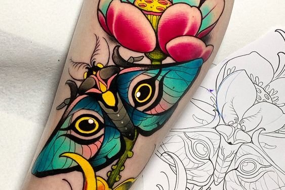 Neo Traditional tattoo
