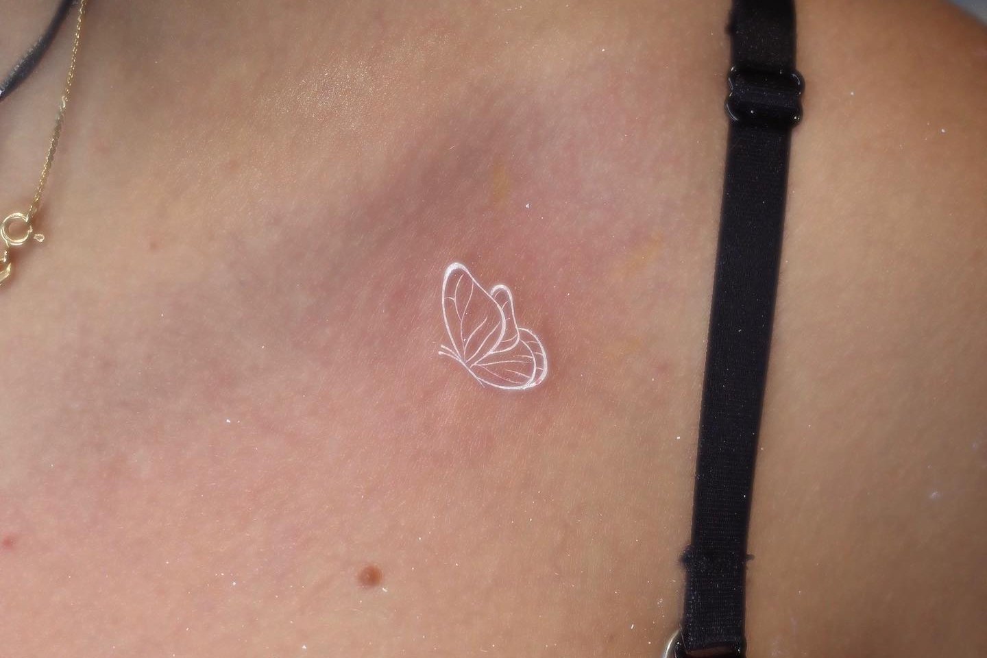 white tattoo