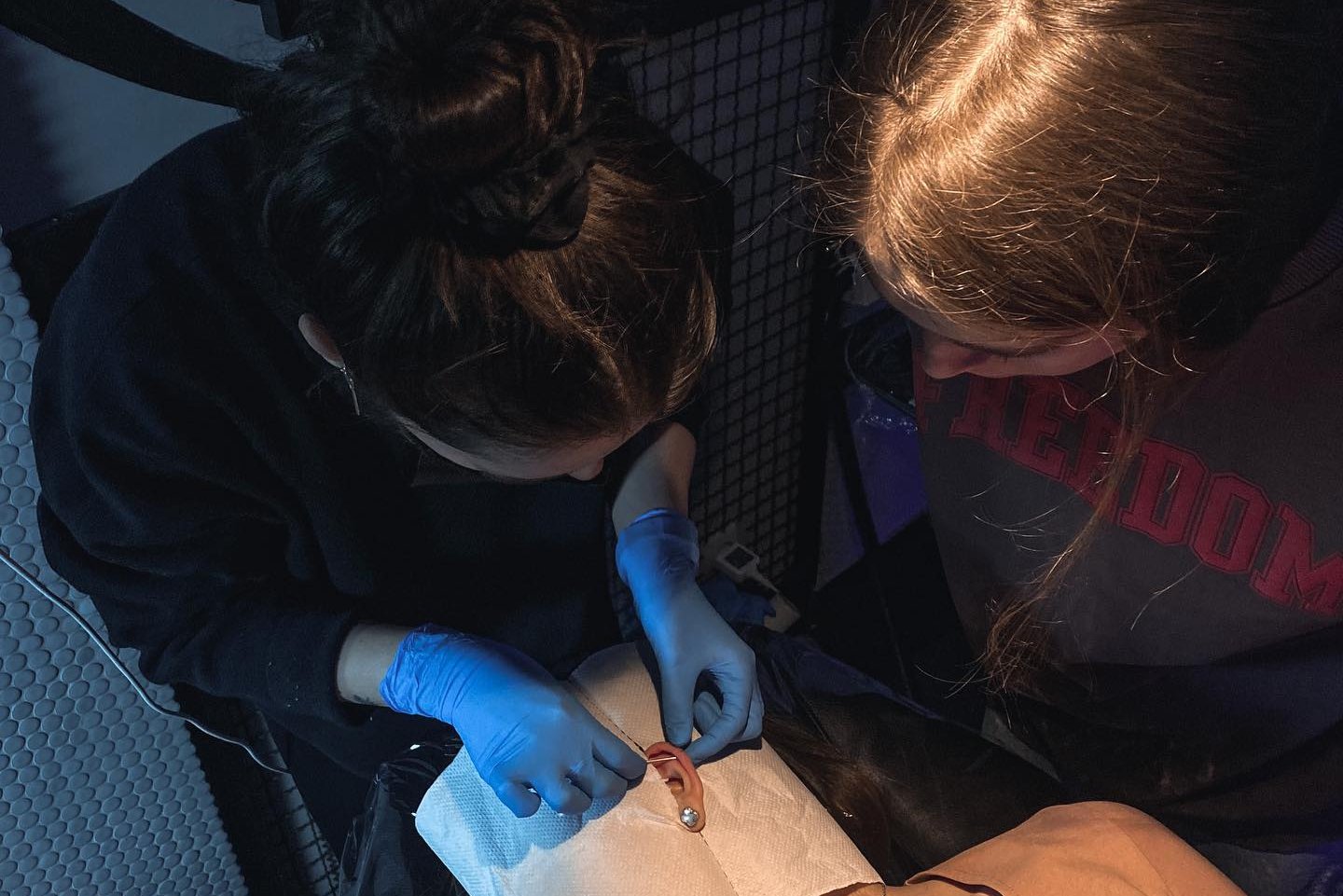 Piercing training in Liepaja