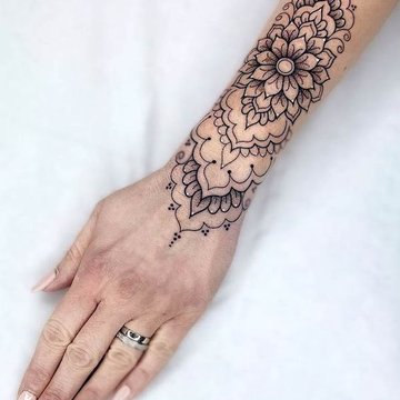 Mandala tattoo