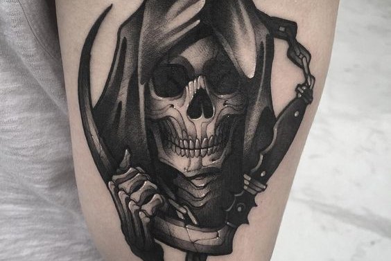 Skull tattoo