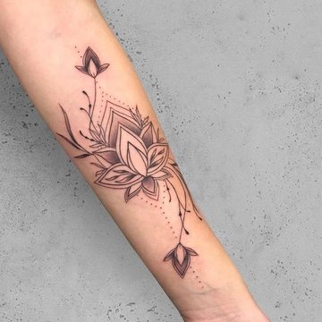 Lotus tattoo