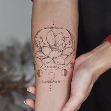 Lotus tattoo