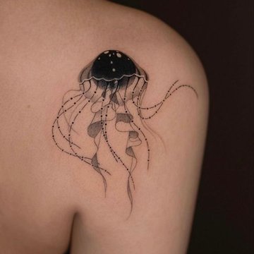 Jellyfish tattoo