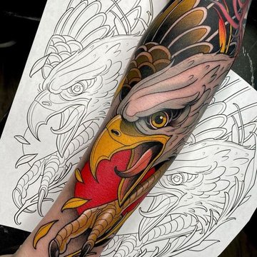 Neo Traditional tattoo