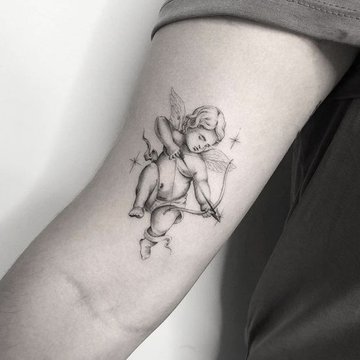 Angel tattoo