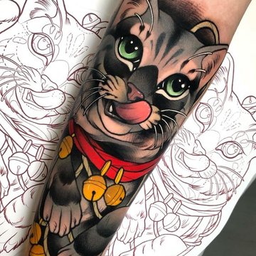 Neo Traditional tattoo