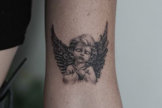Angel tattoo
