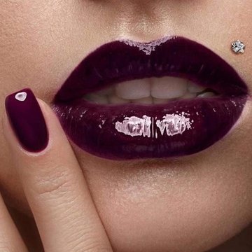 Lip piercing