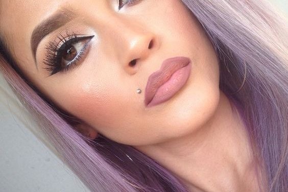Lip piercing