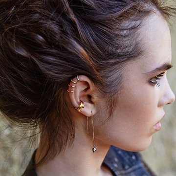 Helix piercing