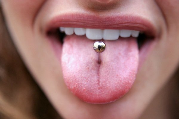 Tongue piercings