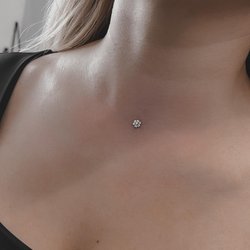 Microdermal piercing