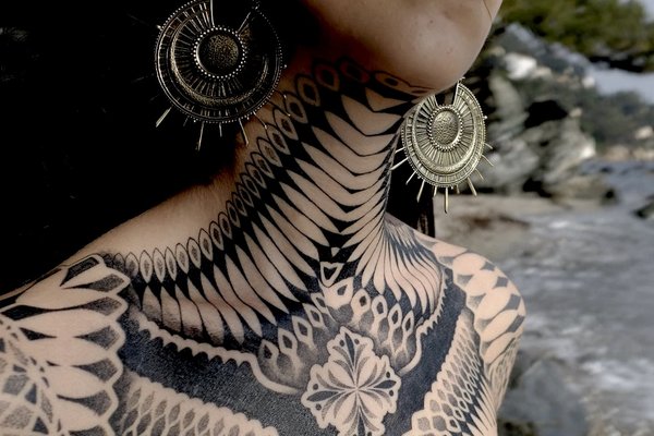 Blackwork татуировки