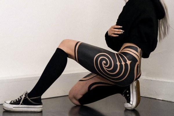 Blackwork татуировки