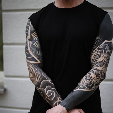 blackwork tattoos