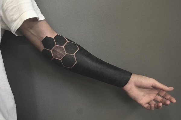 Blackwork татуировки