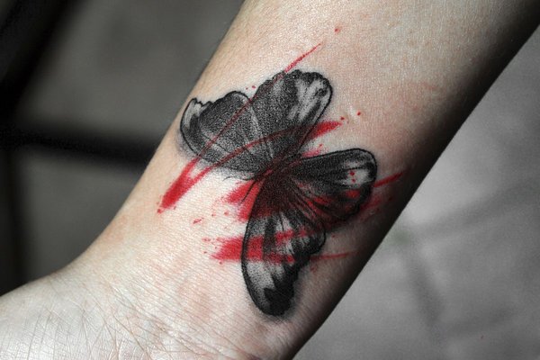 Trash polka tattoos