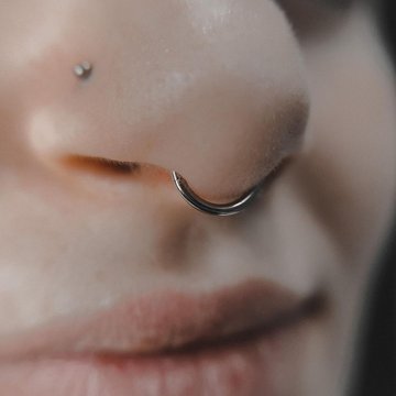 Nose piercing