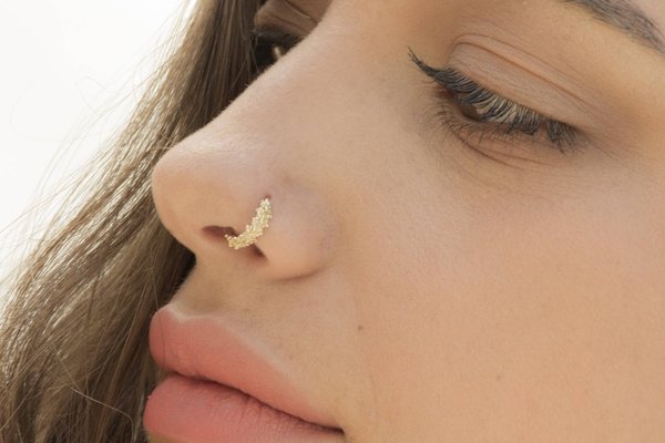 Nose piercing