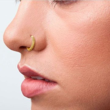 Nose piercing