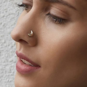 Nose piercing