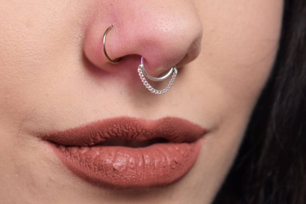 Nose piercing