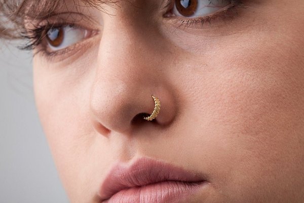 Nose piercing