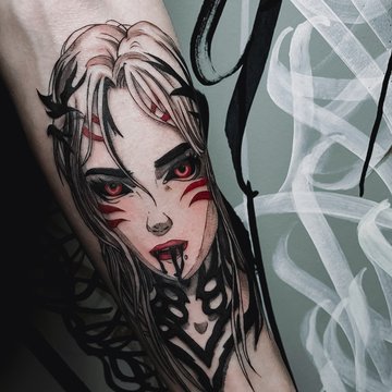anime tattoos