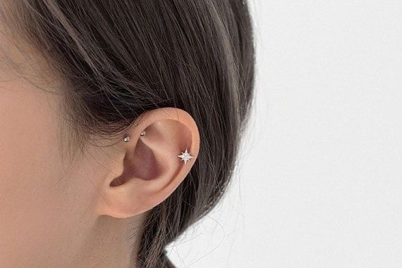 Helix piercing