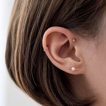 Helix piercing