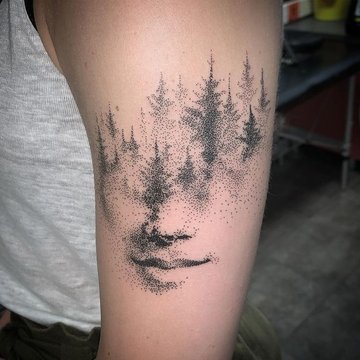 Dotwork tattoos for men